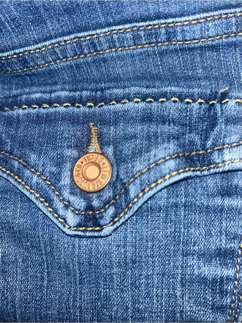 Levi's Perfectly Slimming 512 Bootcut Jeans - Picture 12 of 12